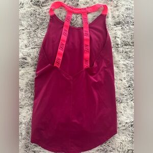NIKE Dri Fit strappy tank top women’s workout running shirt size  Small